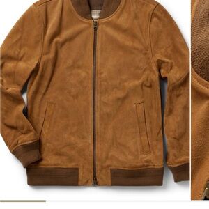 Taylor Stitch Brown Bomber Jacket